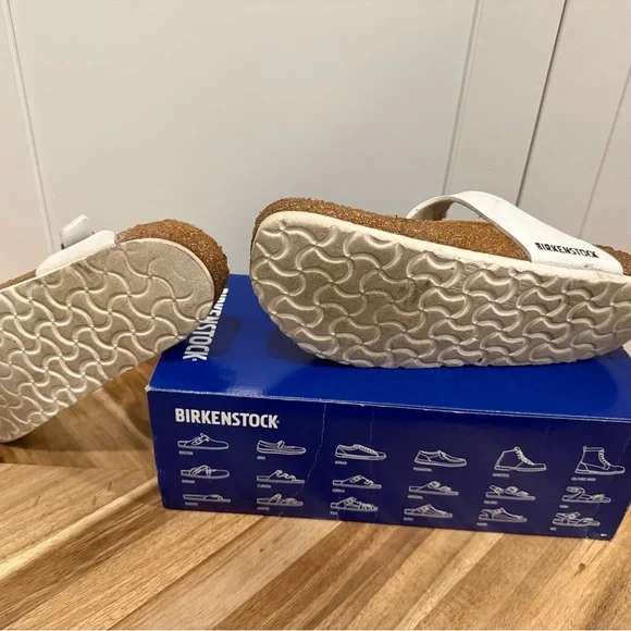 Birkenstock Gizah Women's White Sandals size 38 - Picture 12 of 12